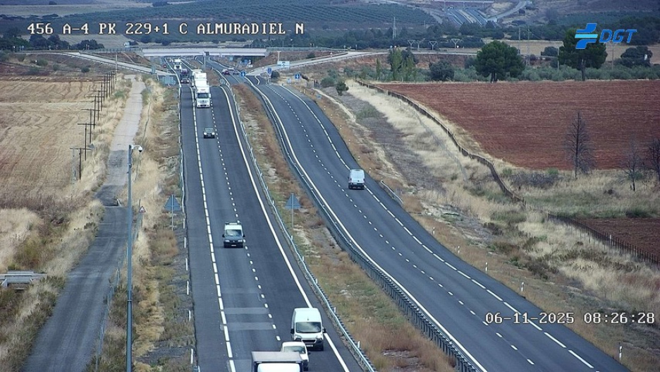 El accidente de tráfico se ha registrado en el km 222 de la A-4.