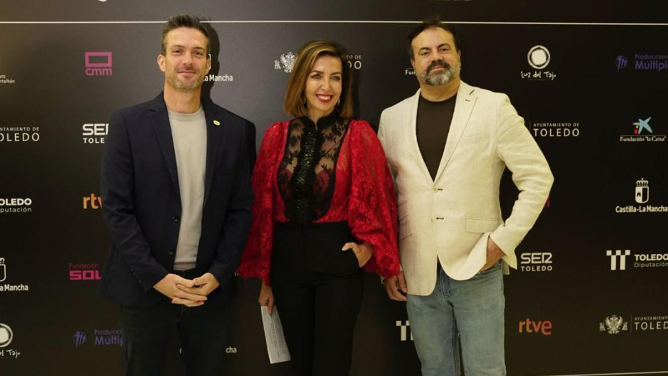 José Antonio Romero, Mariló Leal y Roberto Lancha