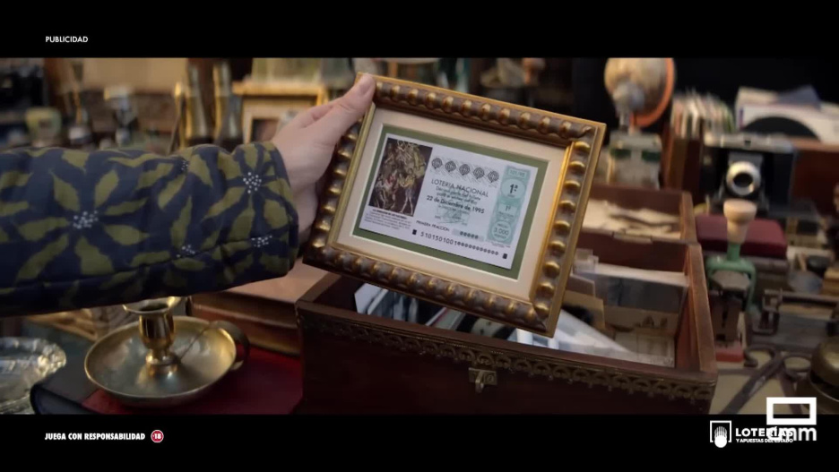 El anuncio de la Lotería de Navidad de 2025.