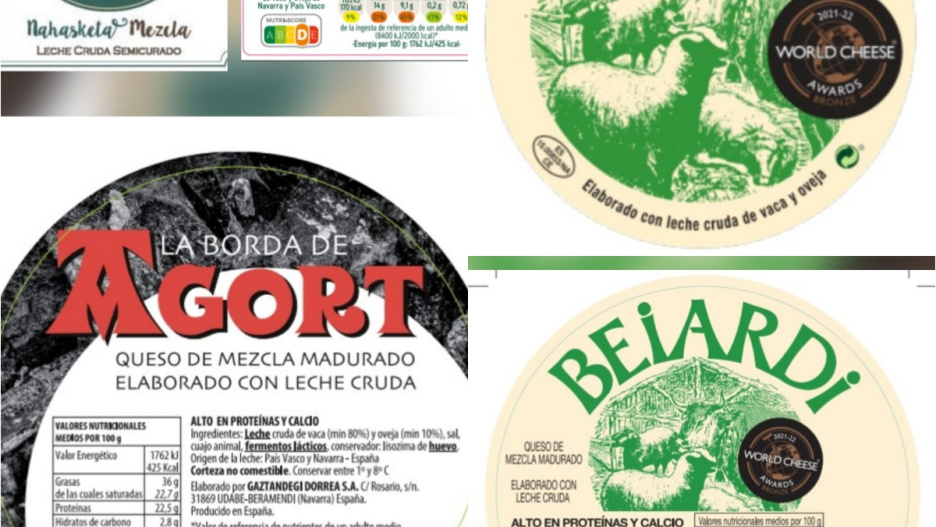 Alerta por presencia de Listeria en queso mezcla.