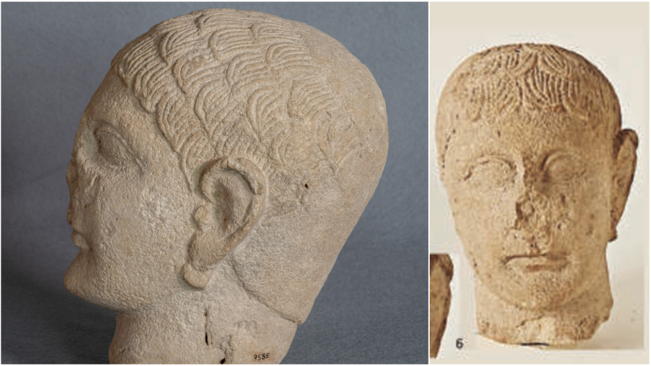 Cabezas íberas del Cerro de los Santos (Montealegre del Castillo, Albacete)