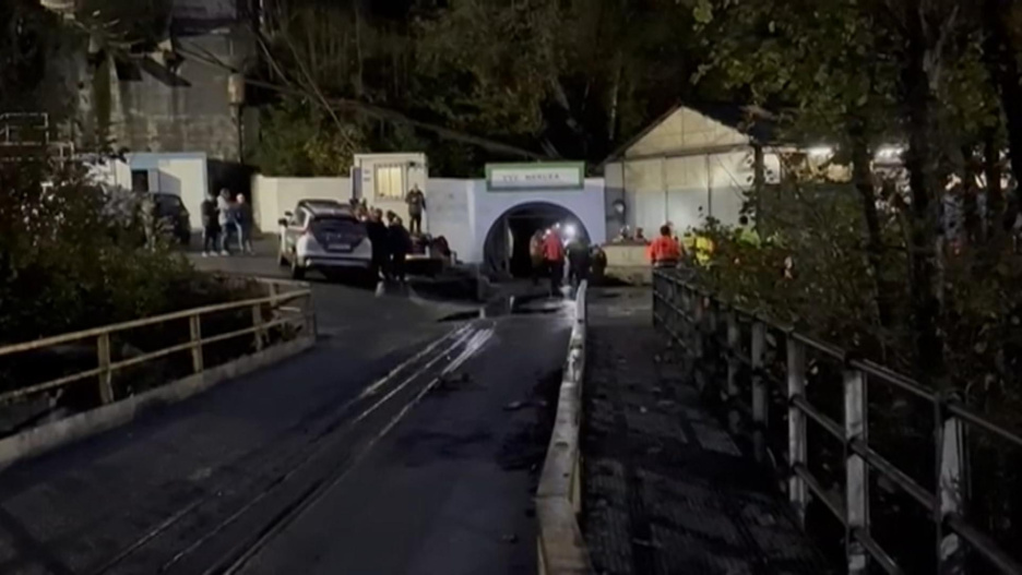 Accidente minero en Cangas del Narcea, Asturias