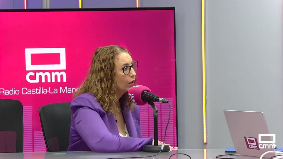 La consejera de Igualdad, Sara Simón, en Radio Castilla-La Mancha.