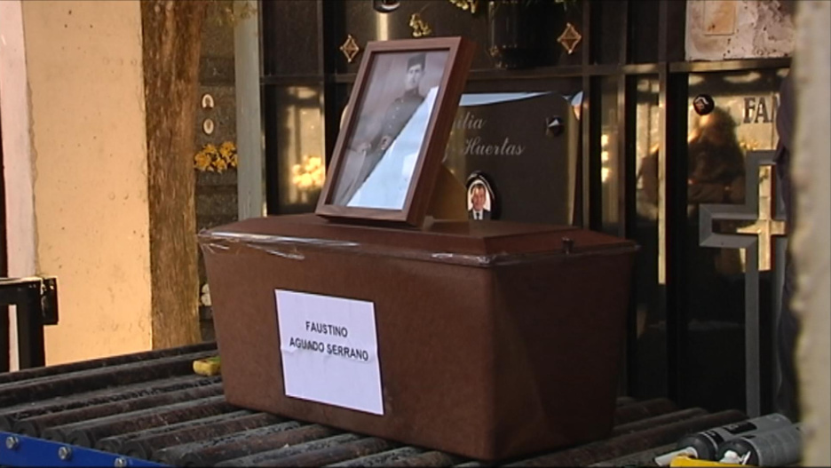 Los restos de Faustino Aguado descansan ya en su localidad nata, Tomelloso (Ciudad Real)