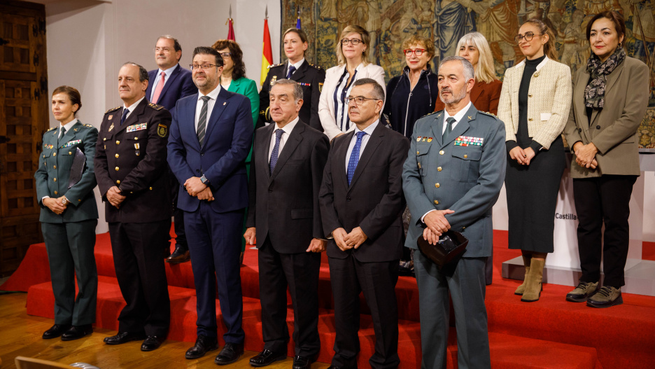 Integrantes de la mesa técnica contra el acoso escolar.