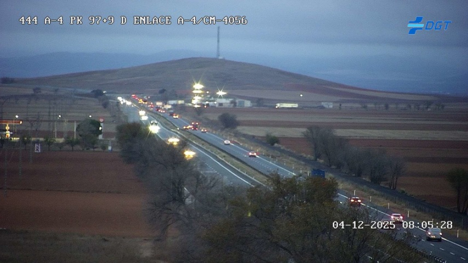 El accidente de tráfico ha ocurrido en la A-4, en el kilómetro 100.