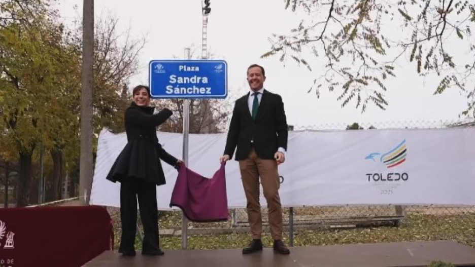 La plaza de Sandra Sánchez en Toledo