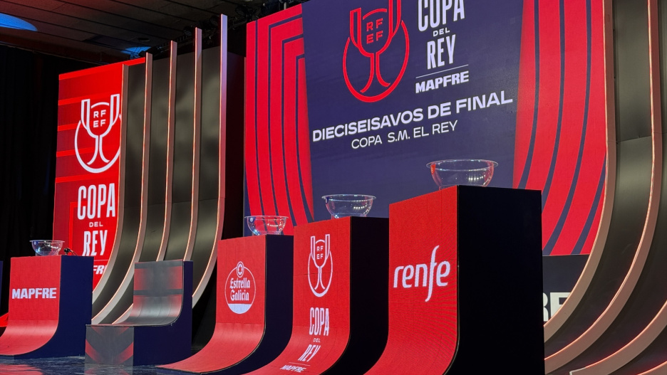 Sorteo de dieciseisavos de final de la Copa del Rey MAPFRE 2025-26 en la sede de la RFEF.

RFEF / Europa Press
09/12/2025