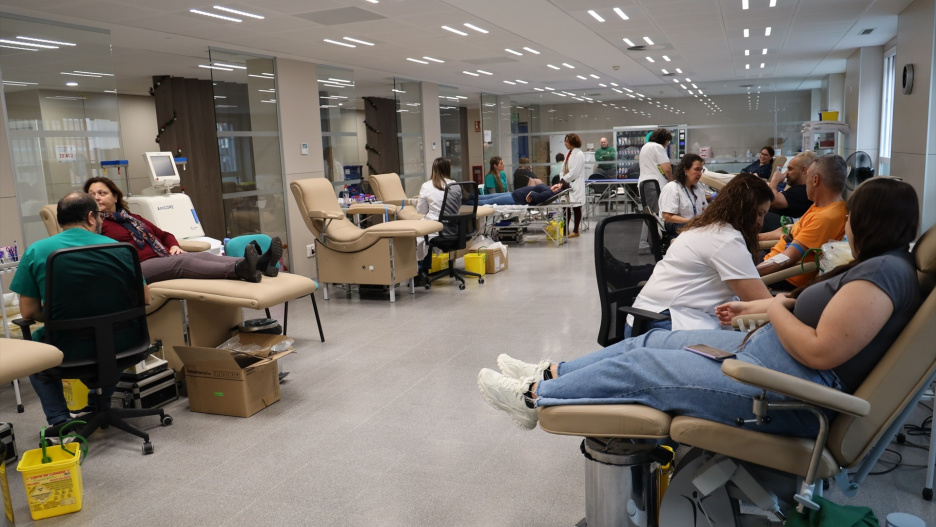 (Foto de ARCHIVO)
El Centro Regional de Transfusión en el CEDT de Toledo acoge mañana, 18 de diciembre, el tradicional Maratón Navideño de Donación de Sangre

REMITIDA / HANDOUT por JCCM
Fotografía remitida a medios de comunicación exclusivamente para ilustrar la noticia a la que hace referencia la imagen, y citando la procedencia de la imagen en la firma
17/12/2024