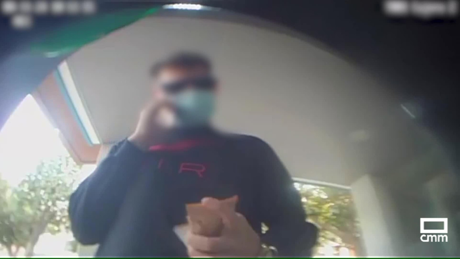 Uno de los detenidos en esta operación.