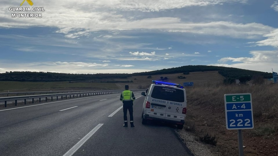 Control de velocidad de la Guardia Civil