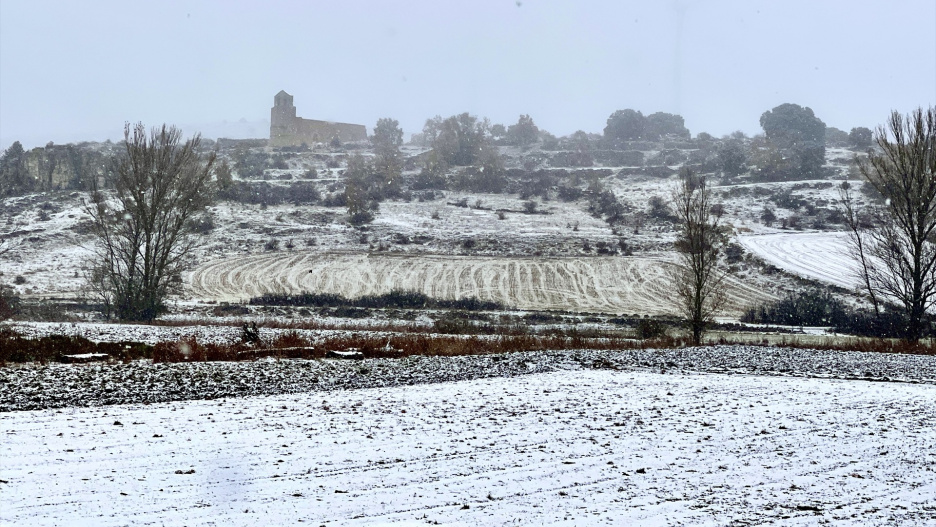 Nieve en Maranchón.