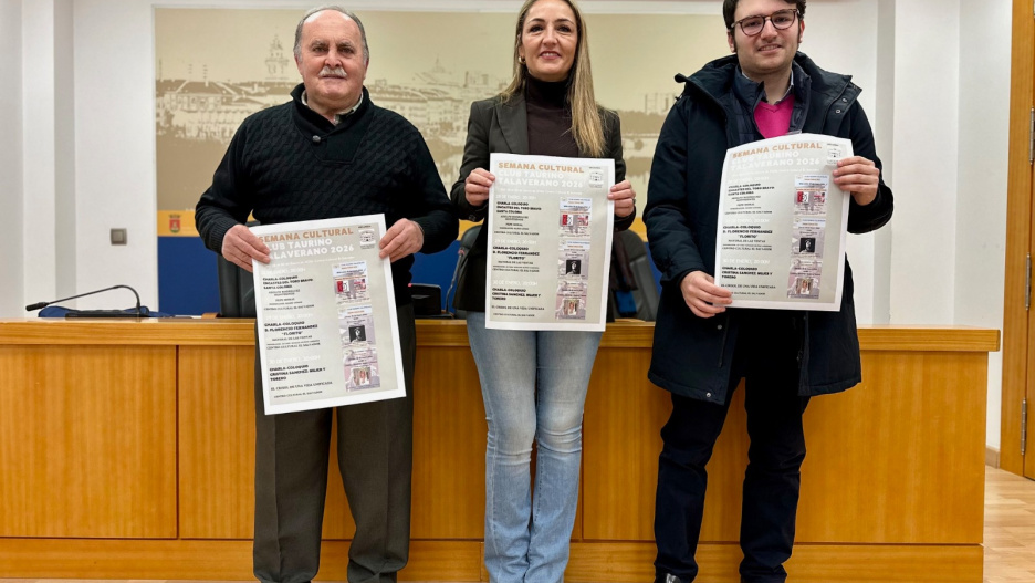 El Club Taurino Talaverano premia a CMM por la difusión, defensa y promoción de la tauromaquia