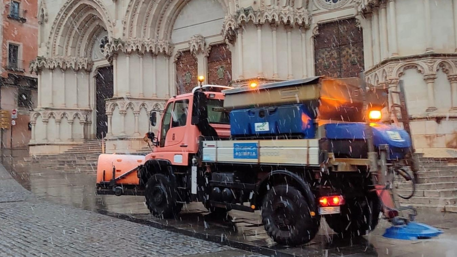 El Ayuntamiento de Cuenca activa el Pemuvi.

REMITIDA / HANDOUT por AYUNTAMIENTO
Fotografía remitida a medios de comunicación exclusivamente para ilustrar la noticia a la que hace referencia la imagen, y citando la procedencia de la imagen en la firma
22/1/2026