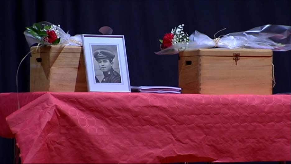 Las familias de dos represaliados del franquismo reciben sus restos en Mesegar de Tajo (Toledo)