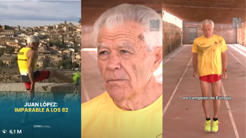 La historia del atleta toledano, Juan López, triunfa en redes sociales con más de 6.1 millones de reproducciones