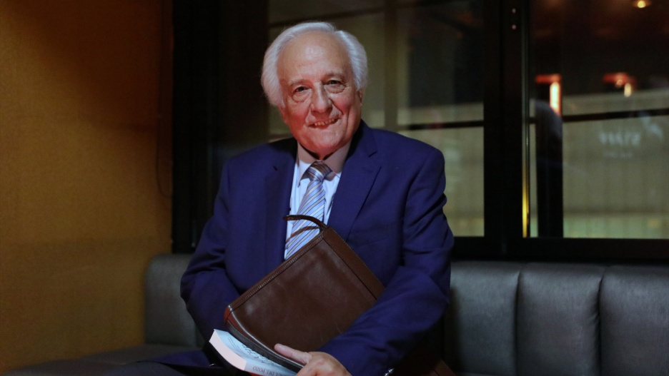 (Foto de ARCHIVO)
El periodista y escritor Raúl del Pozo presenta la reedición de su libro "Noche de tahúres" en el teatro Barceló de Madrid (España) el 11 de noviembre de 2019.

Jesús Hellín / Europa Press
11/11/2019