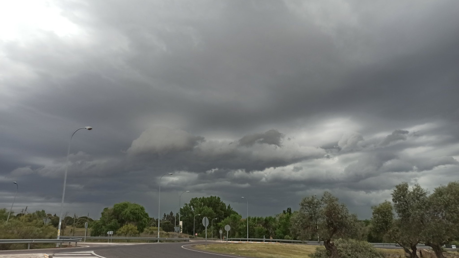 Imagen de Toledo nublado.