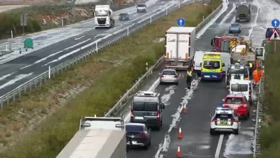 Accidente en la A-31