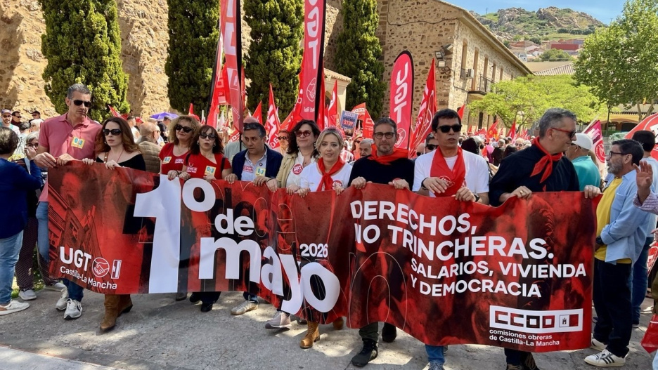 Vivienda y salarios dignos centran las reclamaciones del 1 de mayo en Castilla-La Mancha

SANTOS G. MONROY/EUROPA PRESS
01/5/2026