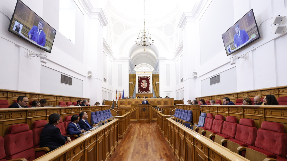 (Foto de ARCHIVO)
El consejero de Fomento, Nacho Hernando, interviene en el pleno de las Cortes.

REMITIDA / HANDOUT por CARMEN TOLDOS
Fotografía remitida a medios de comunicación exclusivamente para ilustrar la noticia a la que hace referencia la imagen, y citando la procedencia de la imagen en la firma
10/10/2024