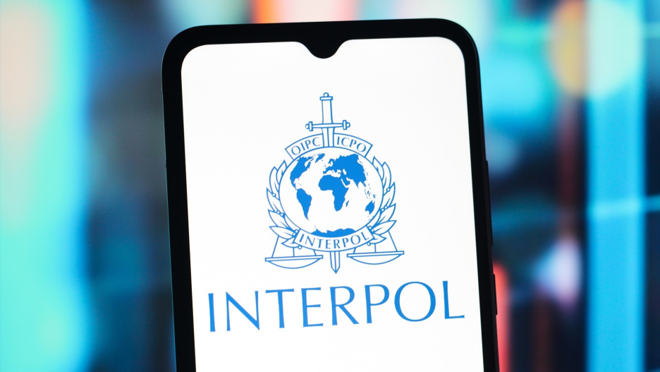 (Foto de ARCHIVO)
July 16, 2025, Canada: In this photo illustration, the Interpol (International Criminal Police Organization) logo is seen displayed on a smartphone screen.

Europa Press/Contacto/Thomas Fuller
16/7/2025