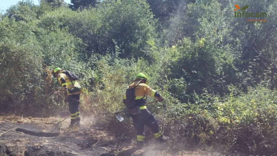 El incendio de Méntrida (Toledo) baja a Nivel 0