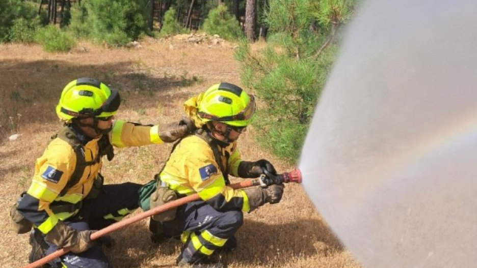 Riesgo de incendio extremo en Castilla-La Mancha.