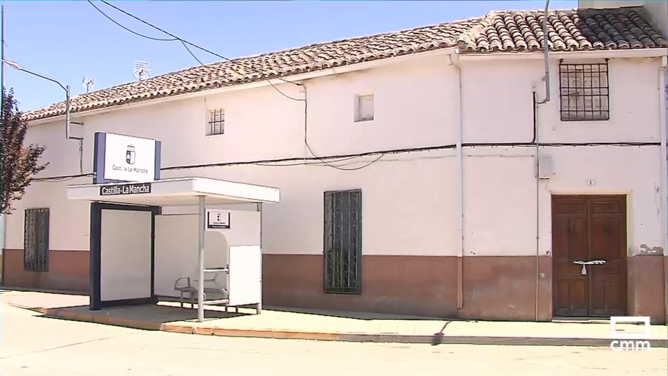 Vivienda donde hallaron los restos óseos.
