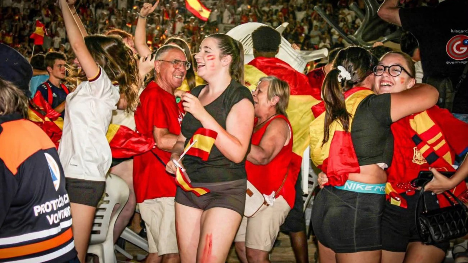 Celebración en la plaza de toros de Albacete.
