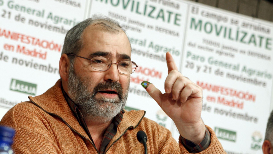 El exsecretario de la Unión de Agricultores y Ganaderos de Aragón (UAGA Aragón), Javier Sánchez