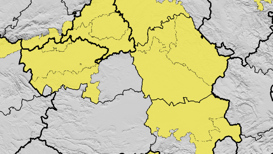 Mapa de avisos en Castilla-La Mancha para este 11 de agosto