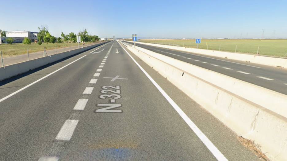 Lugar del accidente Albacete
