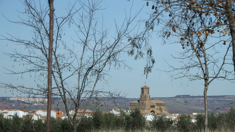 Vista de Villamanrique (Ciudad Real), localidad situada a 7 kilómetros de Torre de Juan.