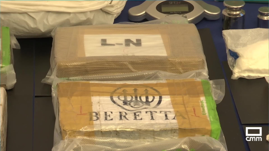 Cocaína intervenida en Albacete