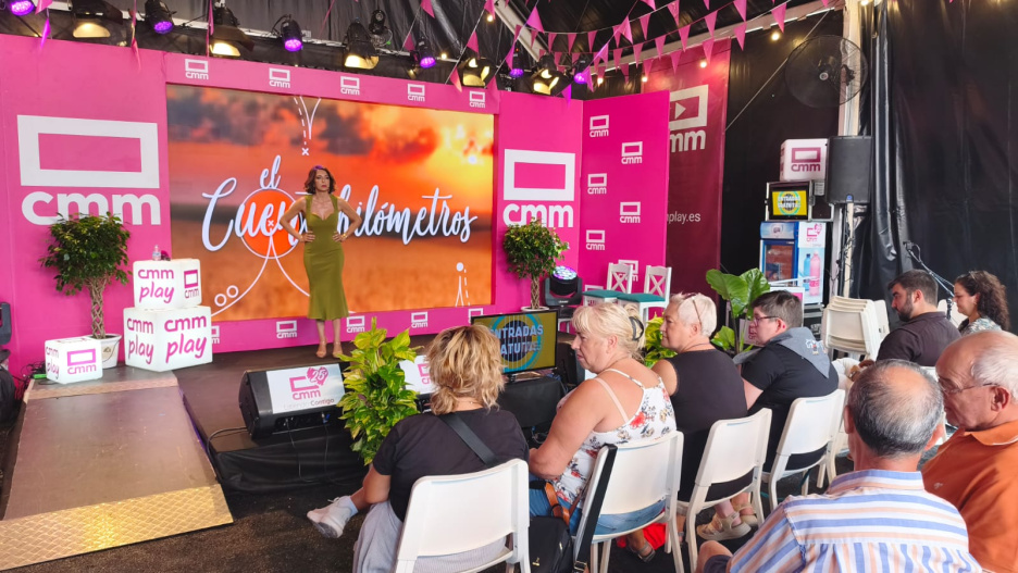 Mariló Leal presenta la nueva temporada de 'El Cuentakilómetros' en la Feria de Albacete