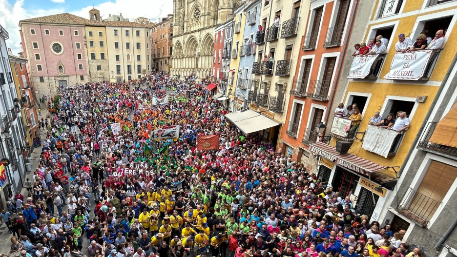 (Foto de ARCHIVO) Fiestas de San Mateo 2024 en Cuenca.

REMITIDA / HANDOUT por AYUNTAMIENTO
Fotografía remitida a medios de comunicación exclusivamente para ilustrar la noticia a la que hace referencia la imagen, y citando la procedencia de la imagen en la firma
17/9/2025