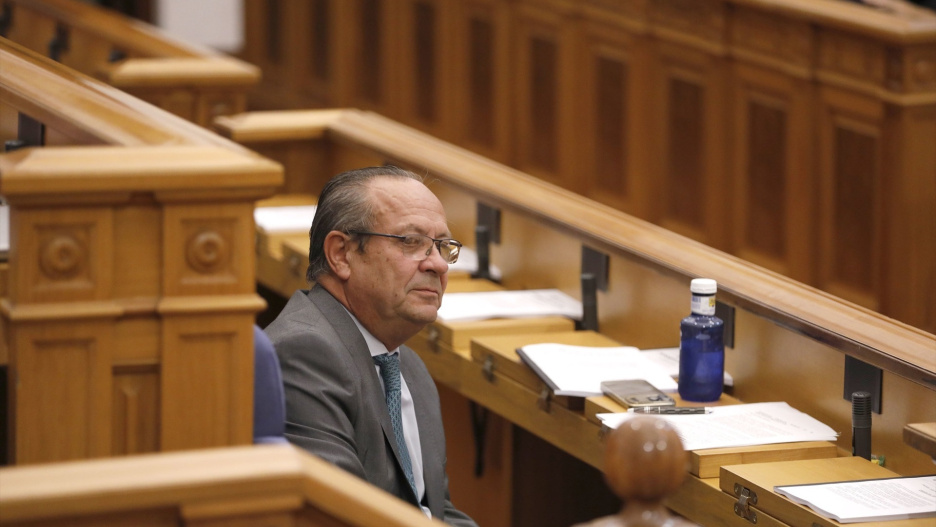 El consejero de Hacienda, Administraciones Públicas y Transformación Digital, Juan Antonio Ruiz Molina, encargado de la defensa del proyecto de Ley.

REMITIDA / HANDOUT por CARMEN TOLDOS/CORTES C-LM
Fotografía remitida a medios de comunicación exclusivamente para ilustrar la noticia a la que hace referencia la imagen, y citando la procedencia de la imagen en la firma
01/10/2026