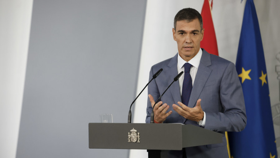 El presidente del Gobierno, Pedro Sánchez, comparece en rueda de prensa tras la reunión del Consejo de Ministros.
