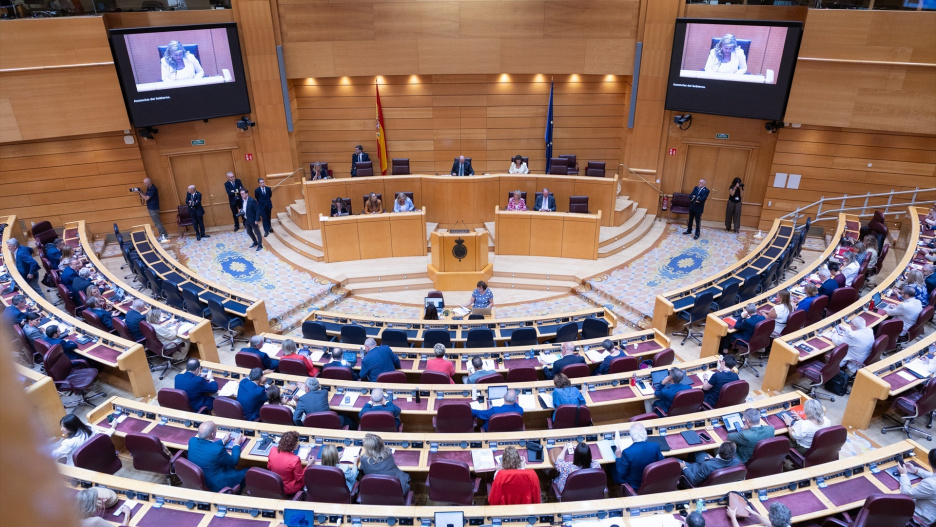 (Foto de ARCHIVO)
Hemiciclo durante una sesión plenaria, en el Senado, a 15 de septiembre de 2026, en Madrid (España). 

Jesús Hellín / Europa Press
15/9/2026