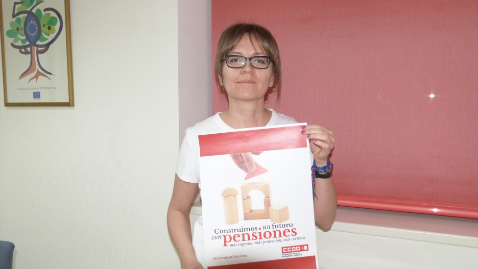 (Foto de ARCHIVO)
La secretaria de Políticas Sociales, Agenda 2030 y Empleo CCOO en C-LM, María Ángeles Castellanos

REMITIDA / HANDOUT por CCOO C-LM
Fotografía remitida a medios de comunicación exclusivamente para ilustrar la noticia a la que hace referencia la imagen, y citando la procedencia de la imagen en la firma
28/3/2023
