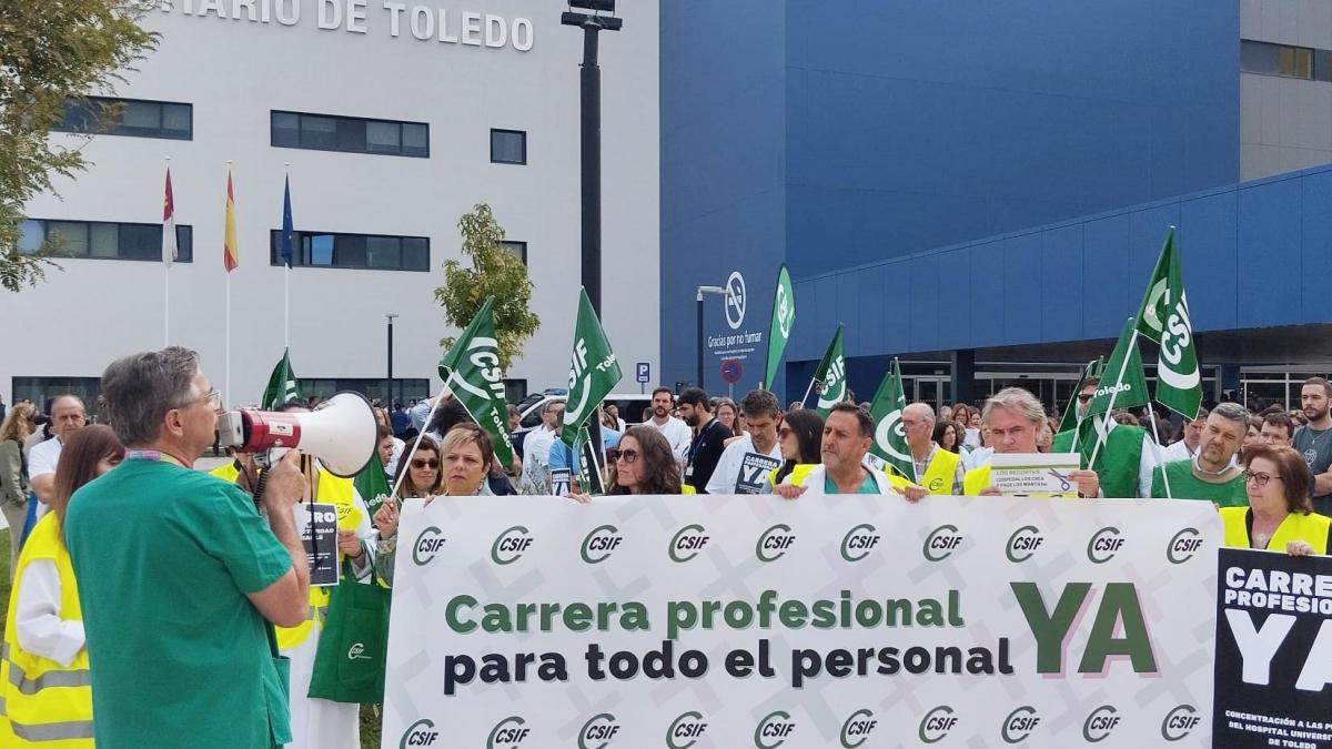 Concentraciones en los hospitales de la región "contra la política de ...