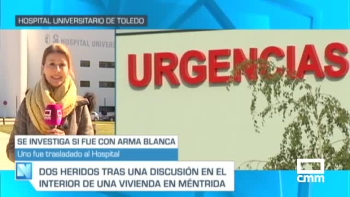 Dos heridos por agresión con arma blanca en Méntrida (Toledo)