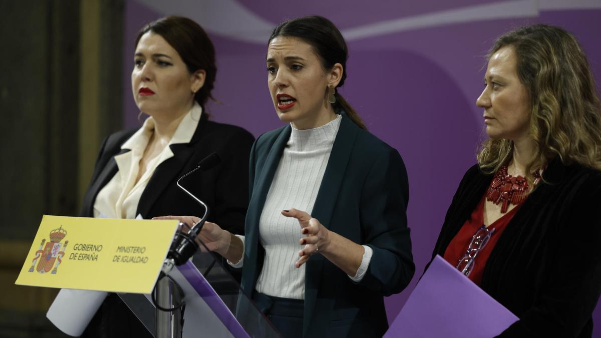 El PSOE registra en solitario la reforma de la ley del "solo sí es sí"