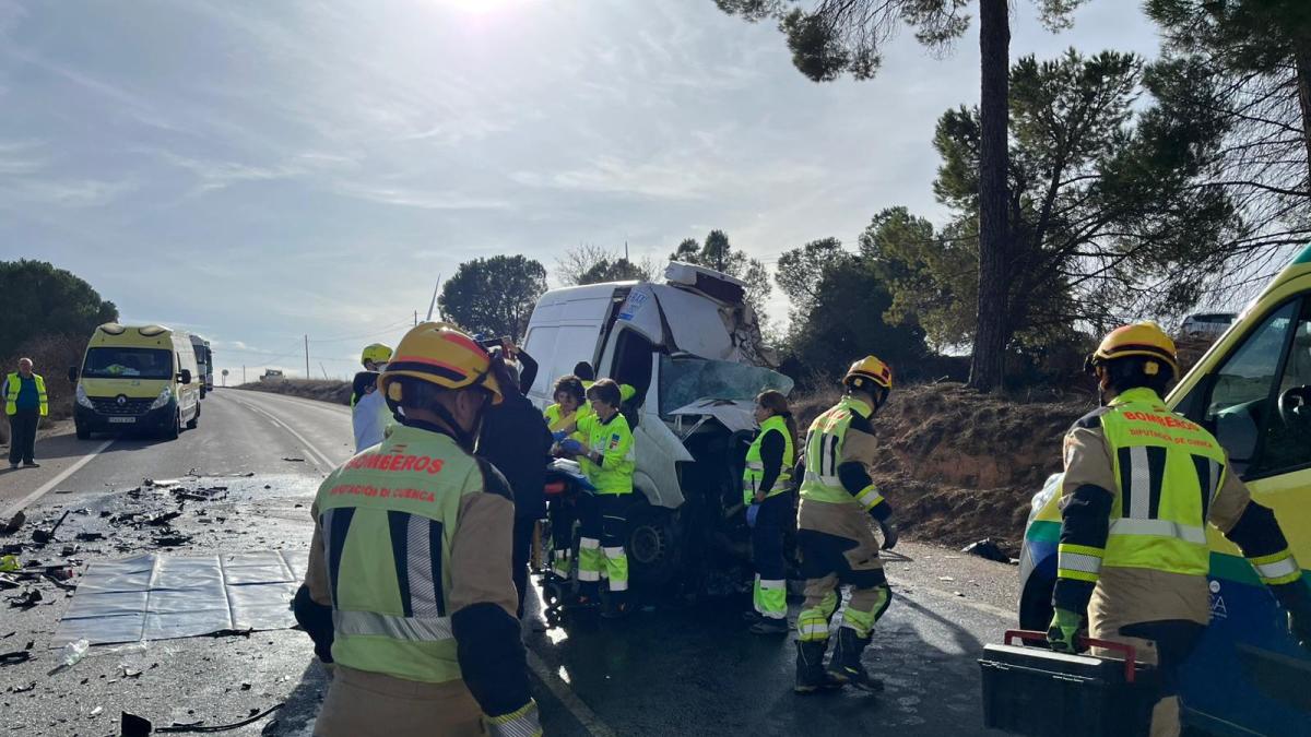 Un muerto y un herido grave en un choque frontal en Villanueva de la ...