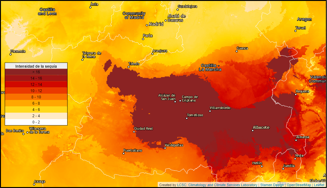 Los Mapas De La Sequía El 90 De España Está En Situación Extrema O Muy Seca 7316