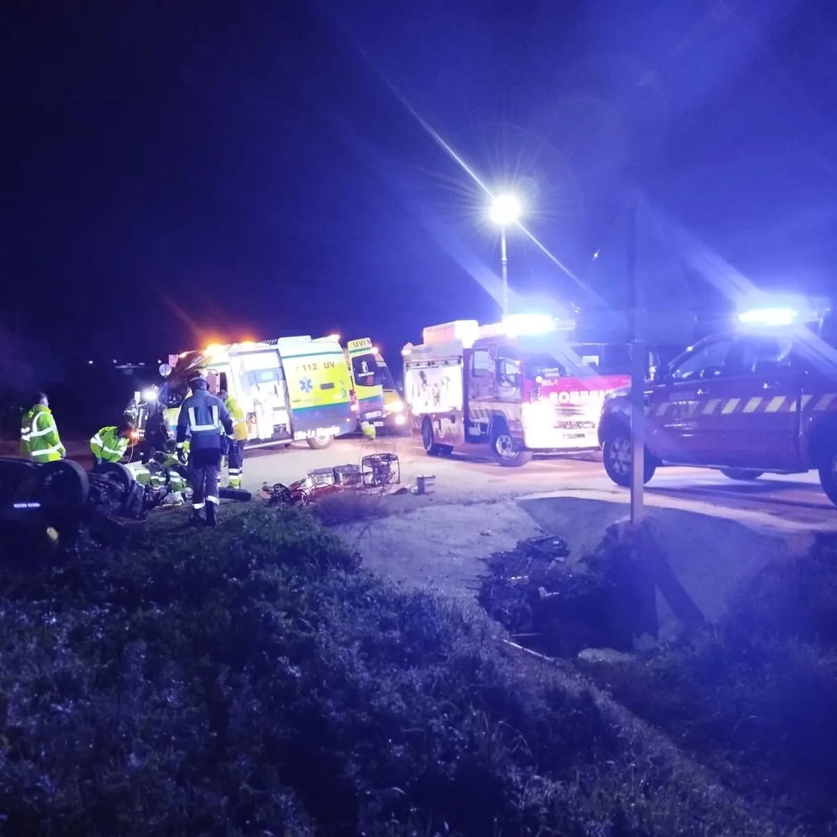 Dos jóvenes de 19 años mueren y otros resultan heridos en un accidente ...